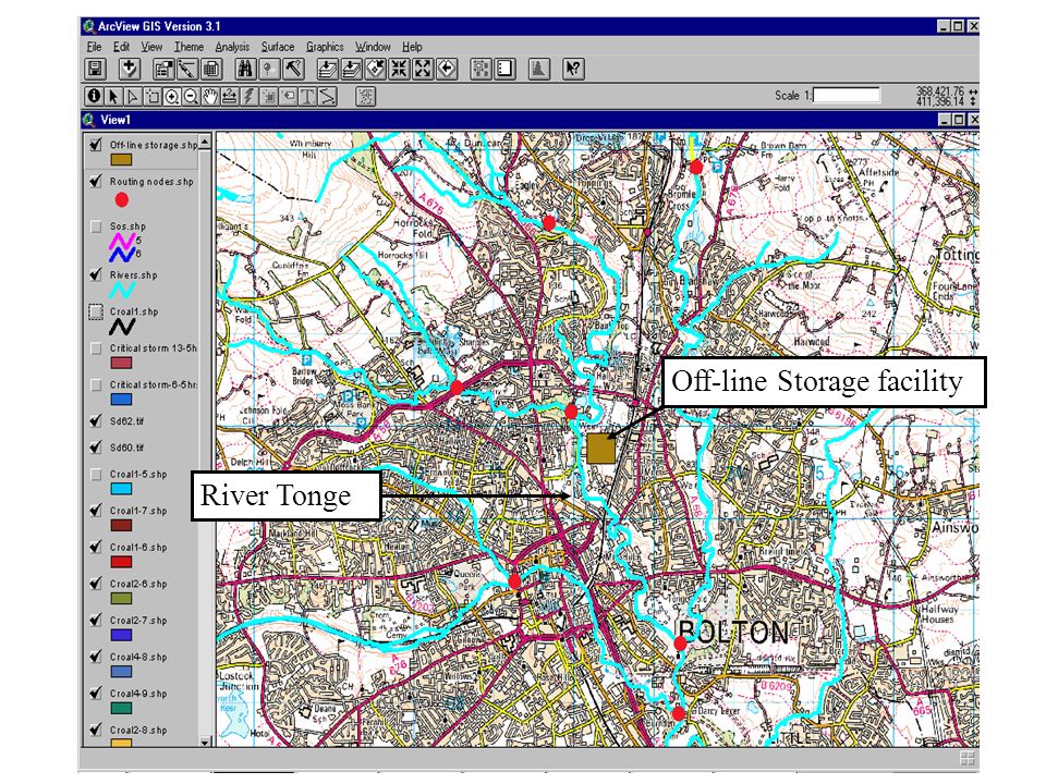 Base mapping used in the analysis.
