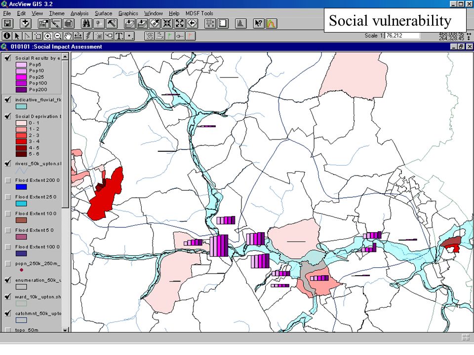 Social-vulnerability assessment view.