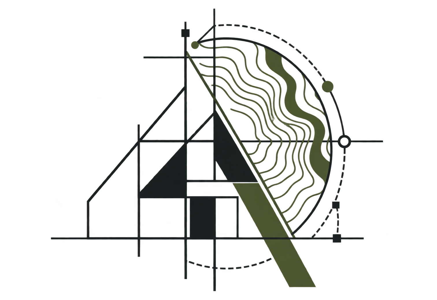 Geometrie architettoniche e curve di livello: una connessione tra edifici e territorio